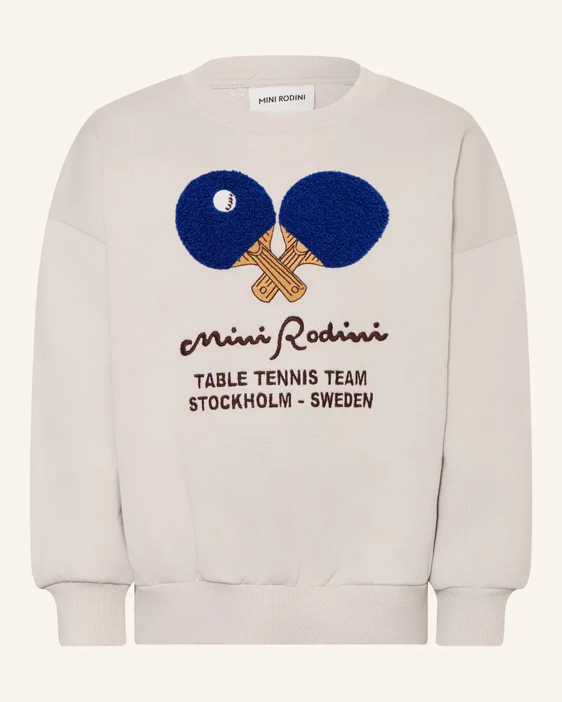Mini Rodini Sweatshirt grau Grau