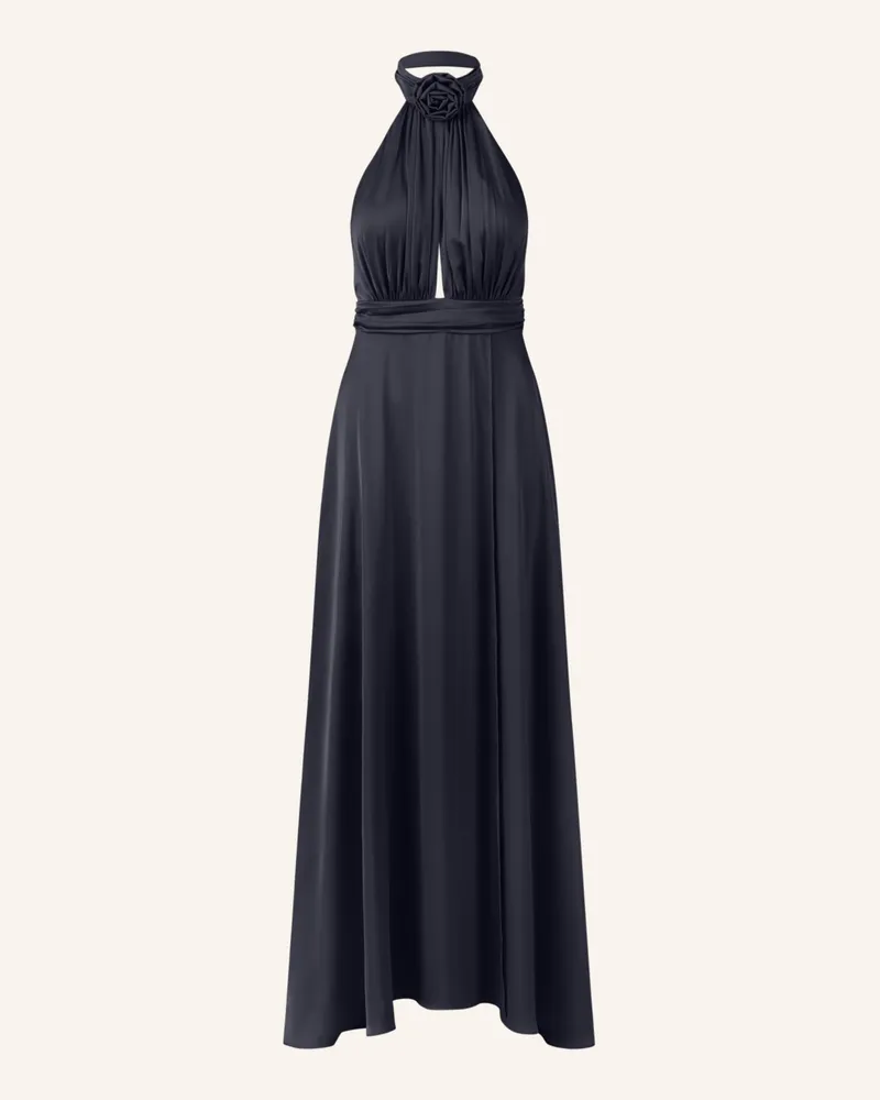 Apart Abendkleid mit Cut-out Dunkelblau