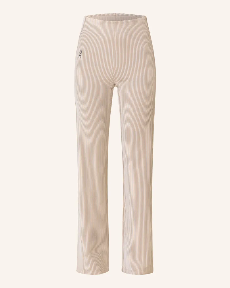 ON Leggings ALL-DAY RIBBED PANTS Beige