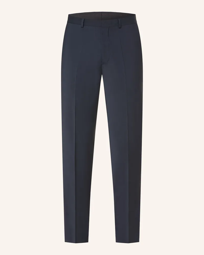 HUGO BOSS Anzughose HESTEN Slim Fit Dunkelblau