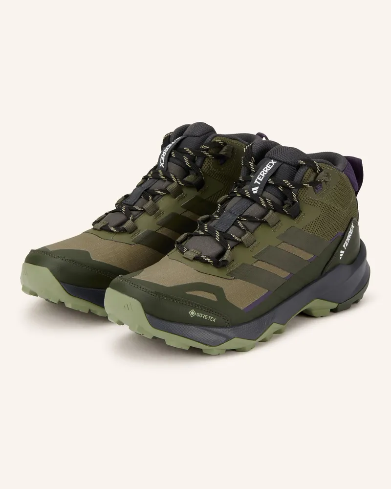 adidas Wanderschuhe TERREX SKYCHASER AX5 MID GTX Oliv