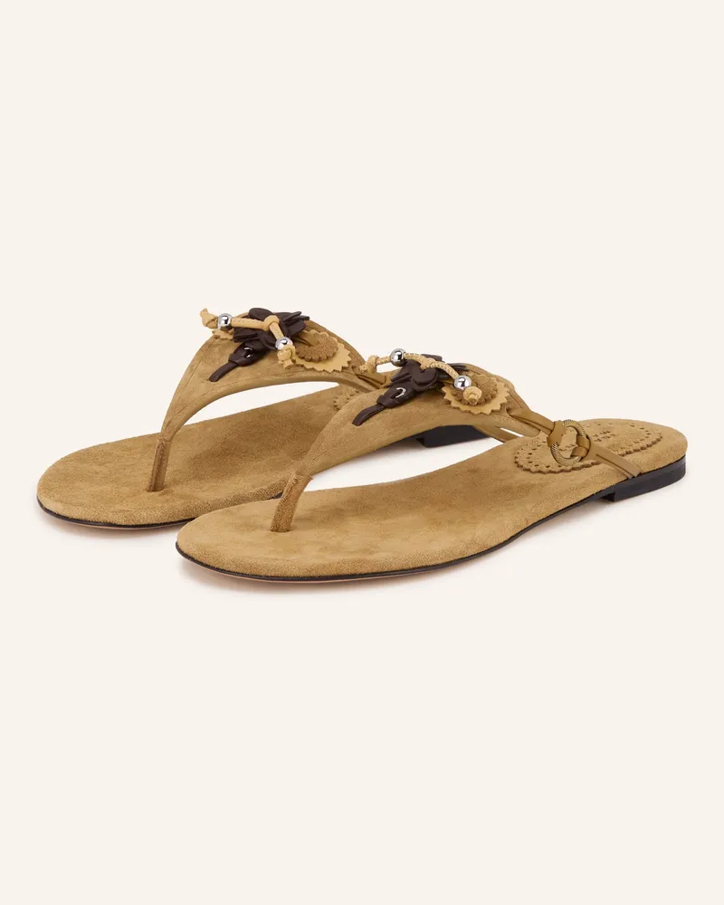 Isabel Marant Zehentrenner Elato-Gd braun Camel