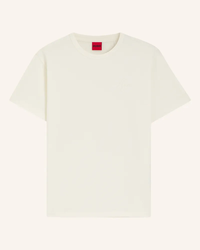 HUGO BOSS T-Shirt DAMACIA_7 Regular Fit Weiss