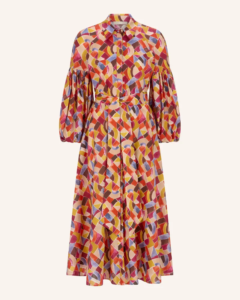 Malej Baumwollkleid rot Rot