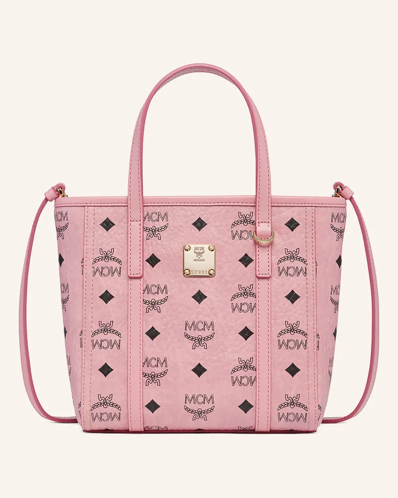 MCM Handtasche Toni Small rosa Rosa