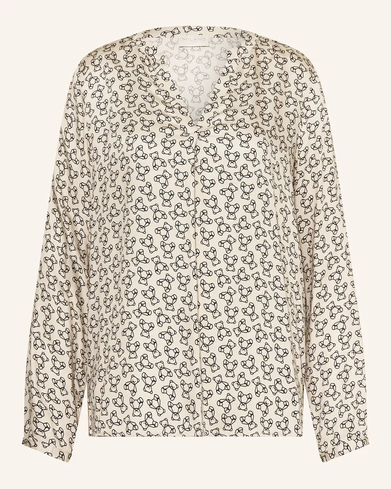 Milano Italy Bluse Beige
