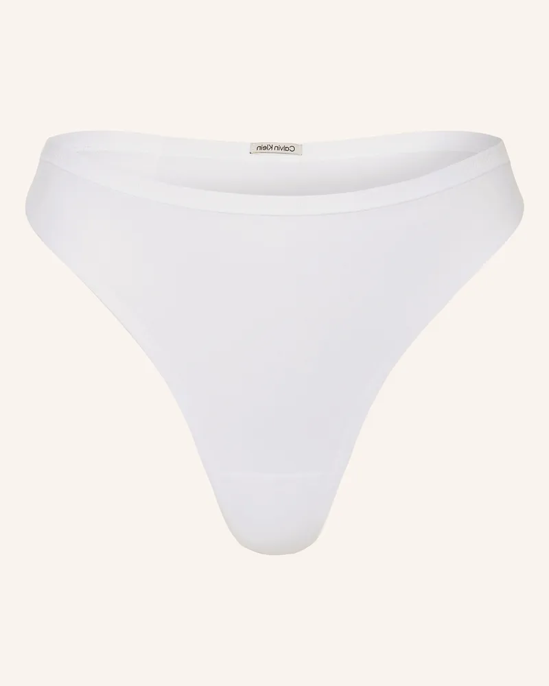 Calvin Klein String Perfectly Fit weiss Weiss