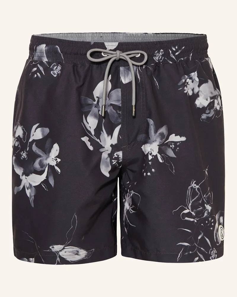 colours & sons Badeshorts Schwarz