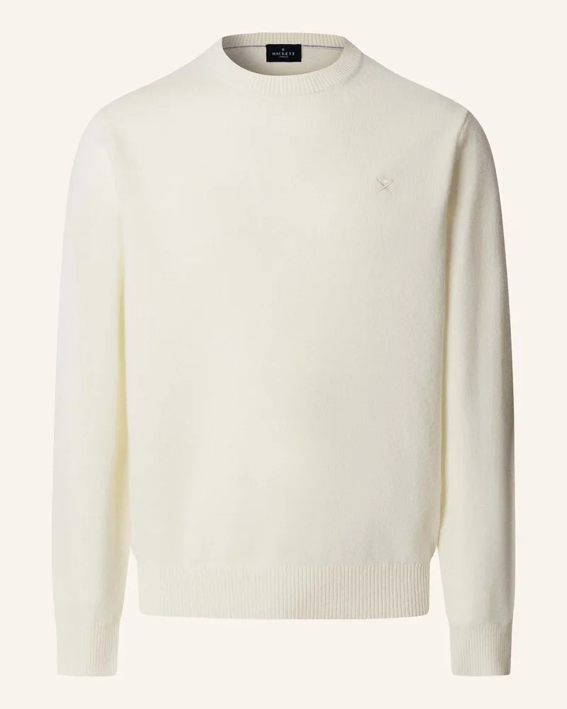 Hackett Pullover LAMBSWOOL CREW Creme