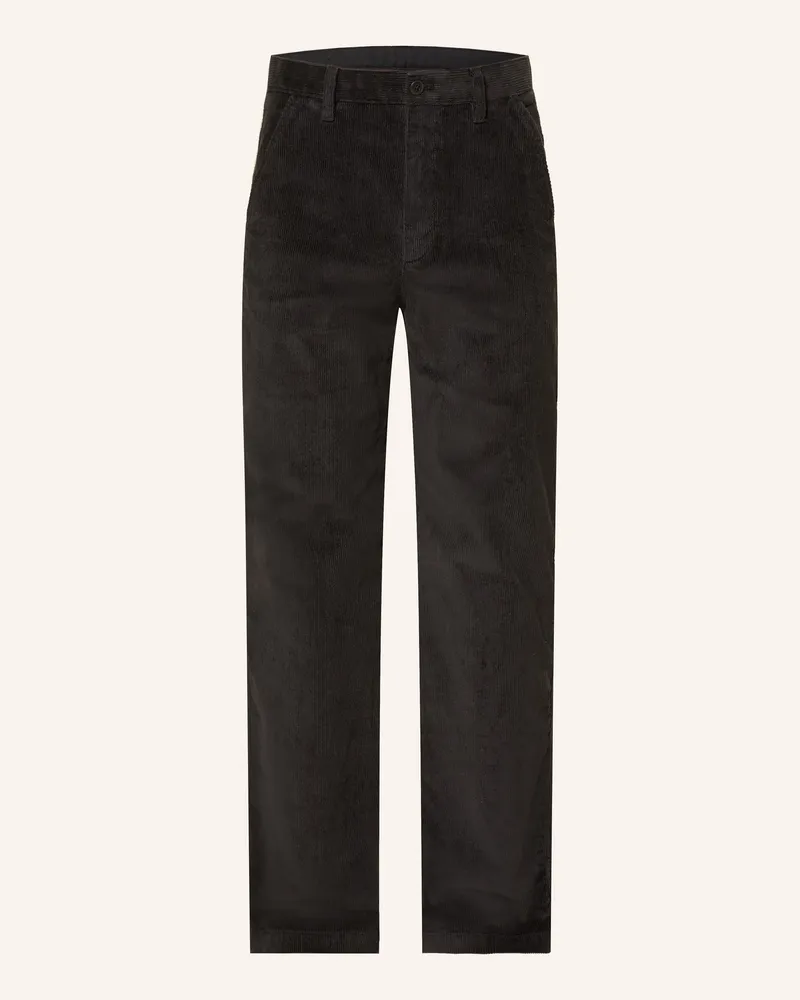 Calvin Klein Cordhose 90s Straight Regular Fit schwarz Ub1