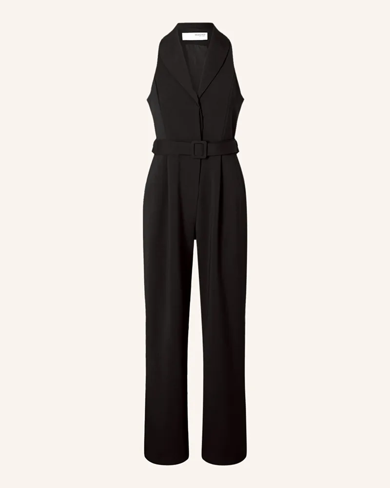 Selected Jumpsuit schwarz Schwarz