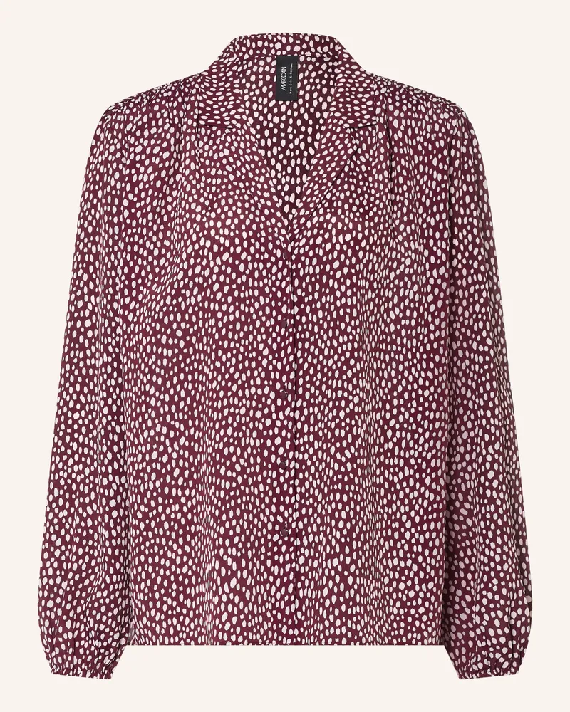 Marc Cain Bluse Mit Seide rot 296