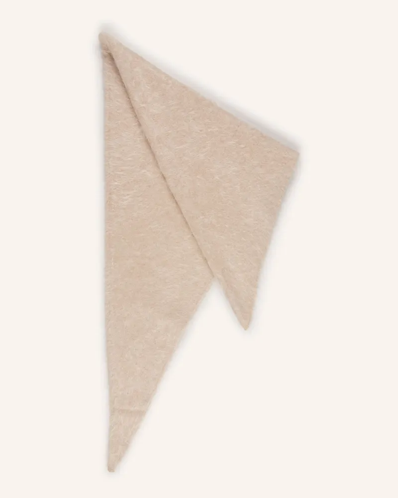 Mrs & HUGS Dreieckstuch Aus Cashmere beige Beige