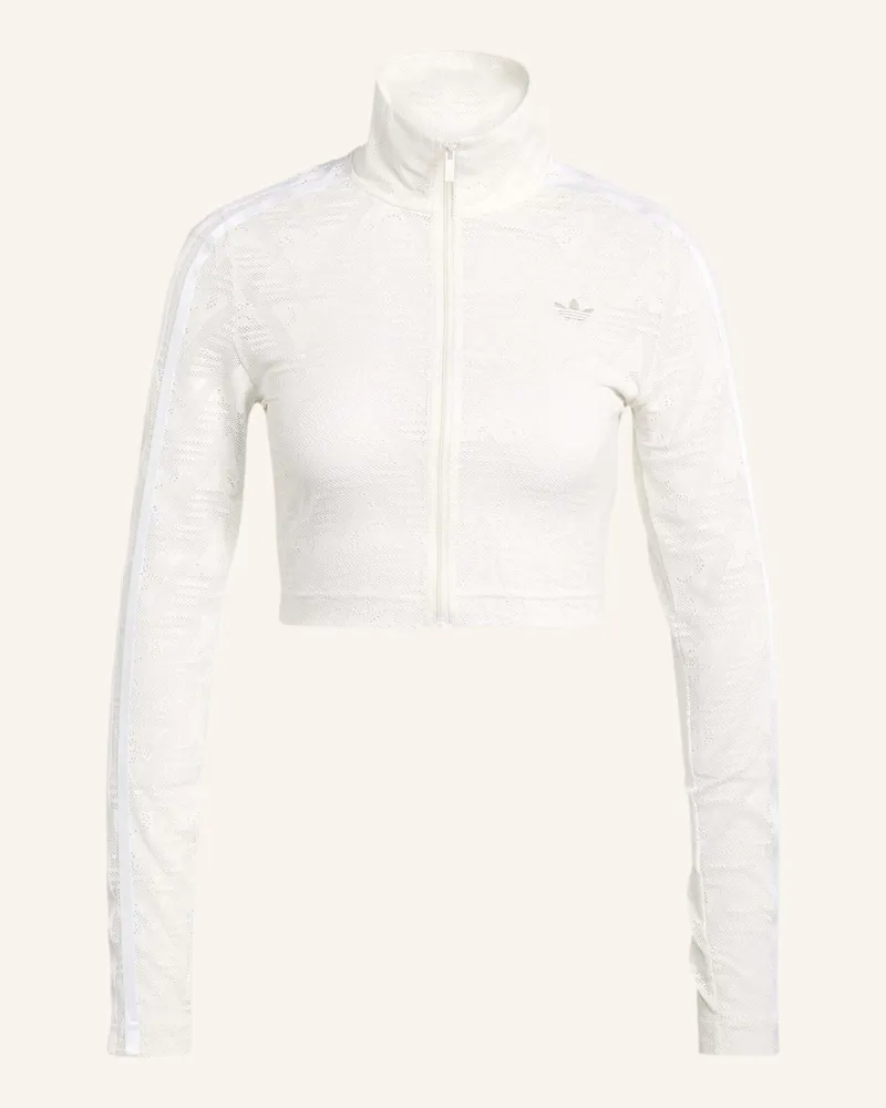 adidas Firebird Classic Lace Track Top weiss Weiss