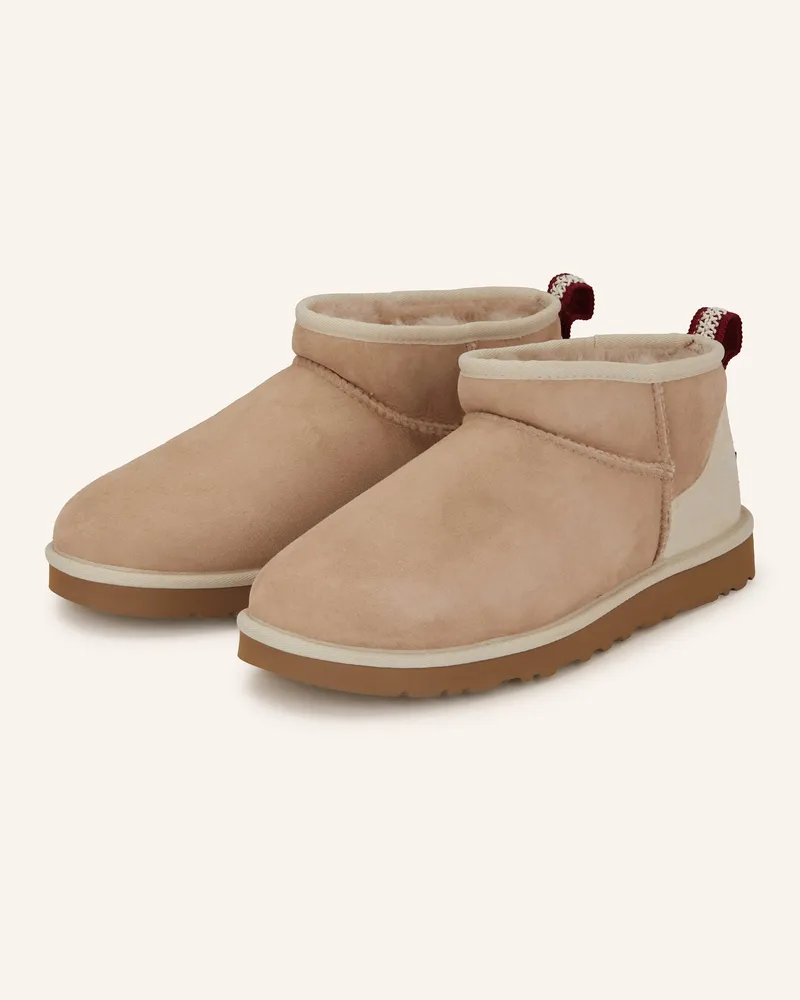 UGG Boots CLASSIC ULTRA MINI Beige