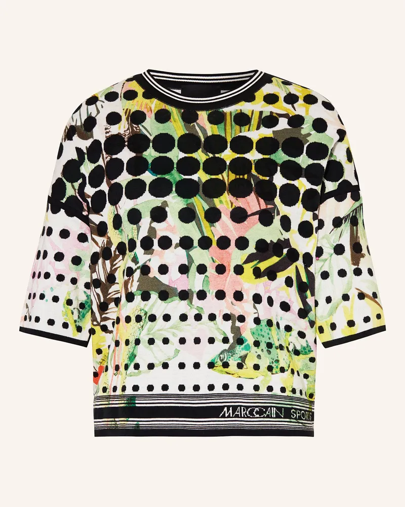 Marc Cain Pullover mit 3/4-Arm Schwarz