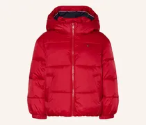 Steppjacke mit abnehmbarer Kapuze