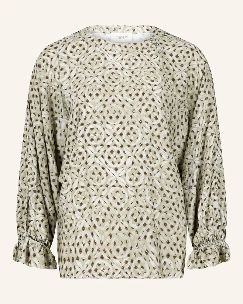 Cartoon Blusenshirt gruen Mint