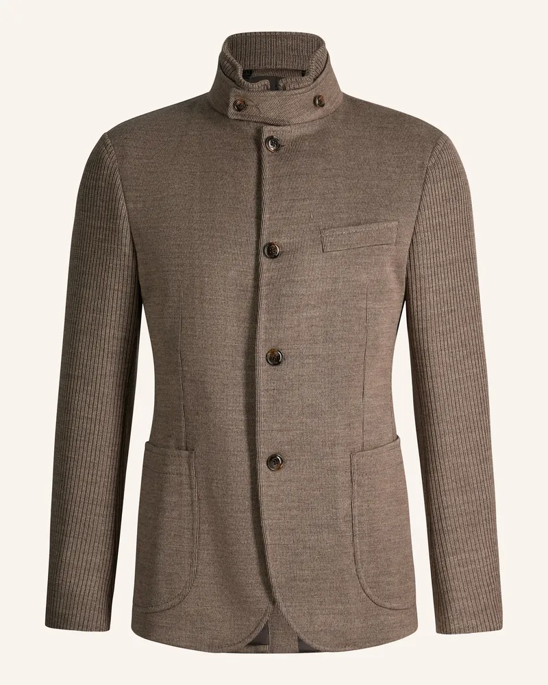 JOOP! Sakko Slim Fit braun Braun