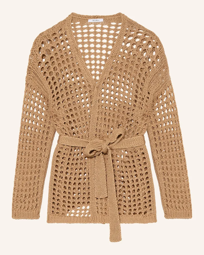 Max Mara Strickhülle Gelo braun Camel