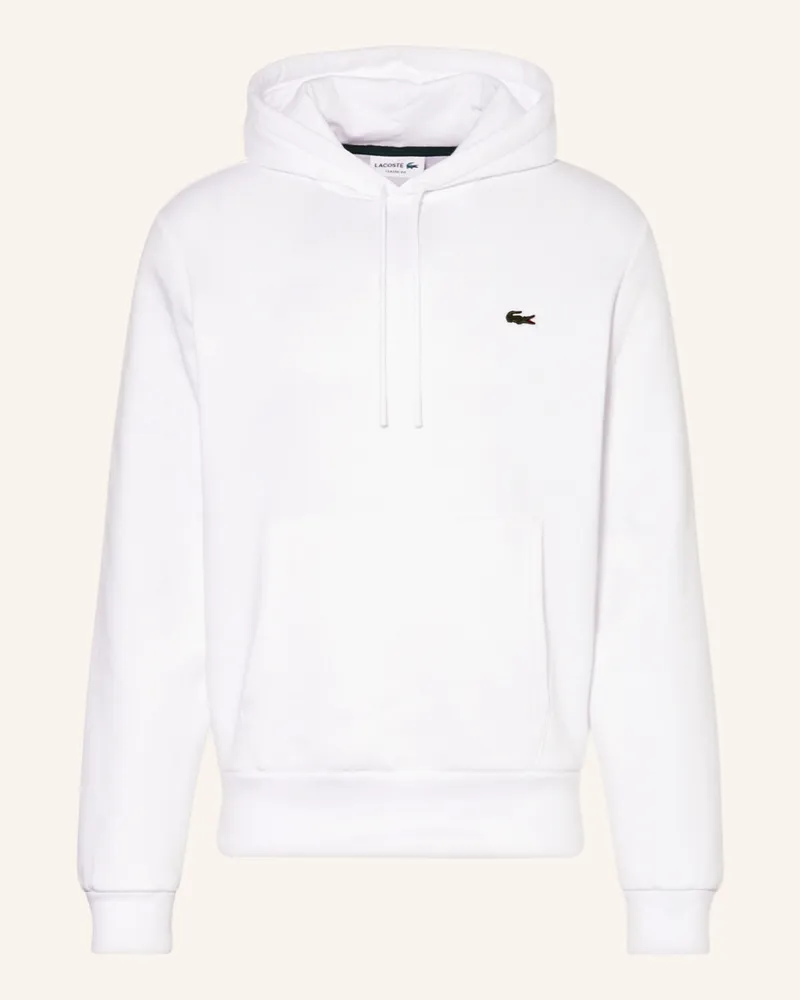 Lacoste Hoodie weiss Weiss