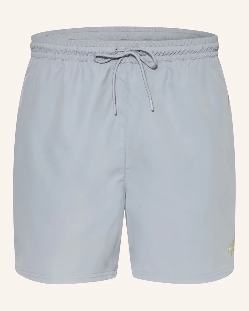 Calvin Klein Badeshorts grau Hellgrau