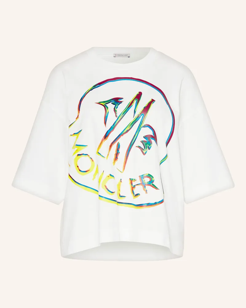 Moncler Oversized-Shirt Weiss