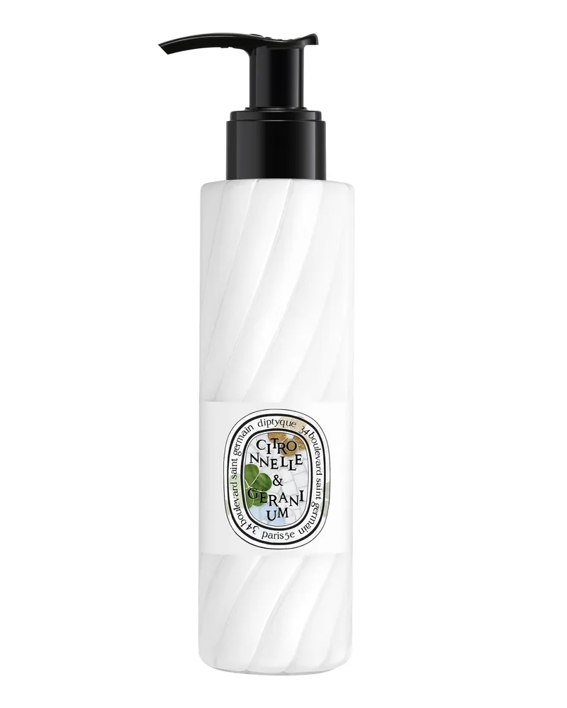 Diptyque Zitronengras & Geranie Milchiges After-Sun-Gel für den Körper 200 ml 