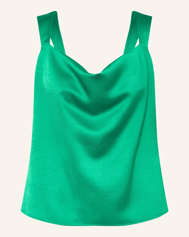 Marc Cain Blusentop Aus Satin gruen 553
