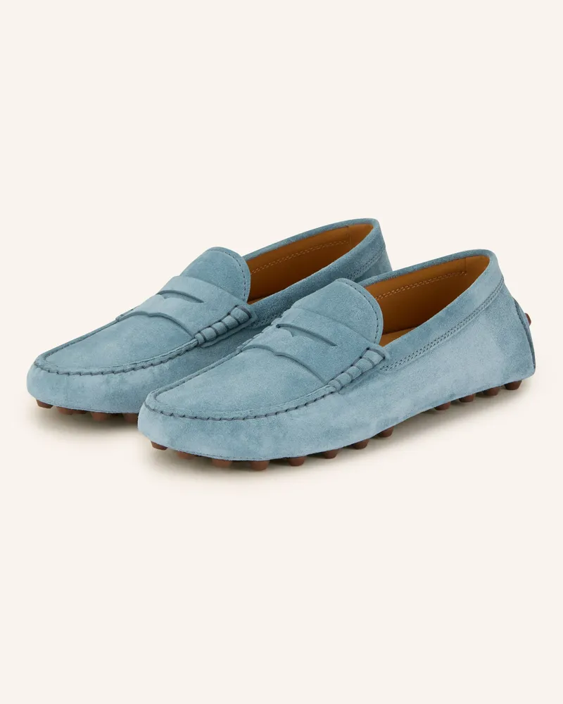 TOD'S Mokassins GOMMINO Hellblau