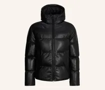 Lederjacke schwarz