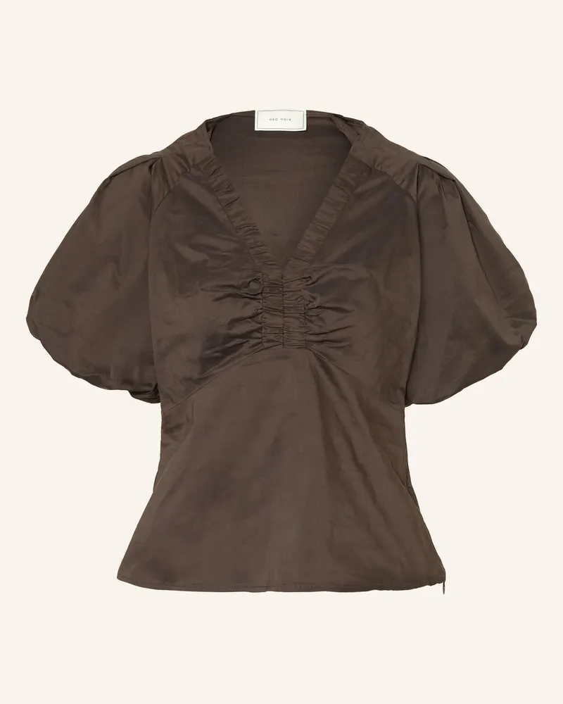 Neo Noir Blusenshirt Irina braun Dunkelbraun
