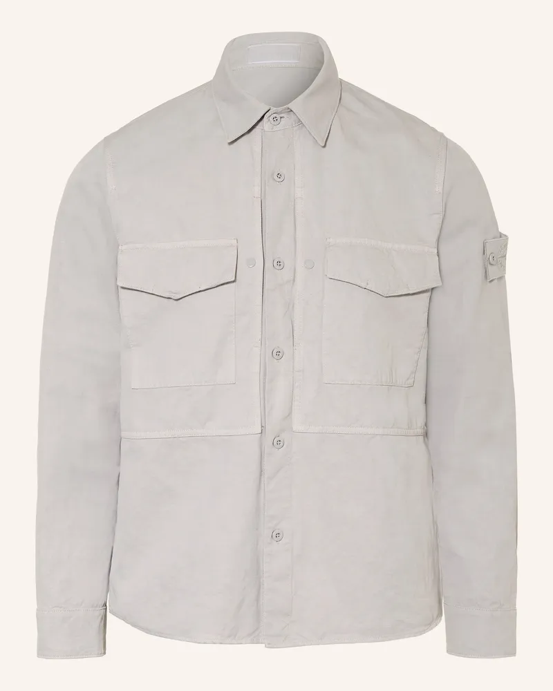 Stone Island Overjacket GHOST Hellgrau
