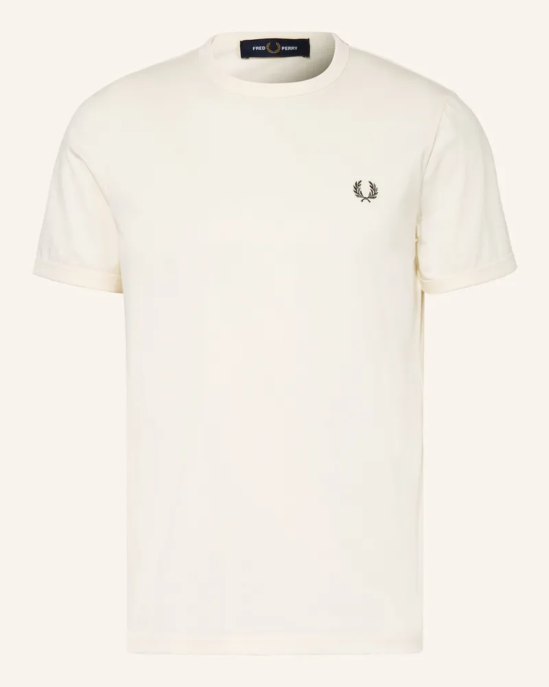 Fred Perry T-Shirt weiss Ecru
