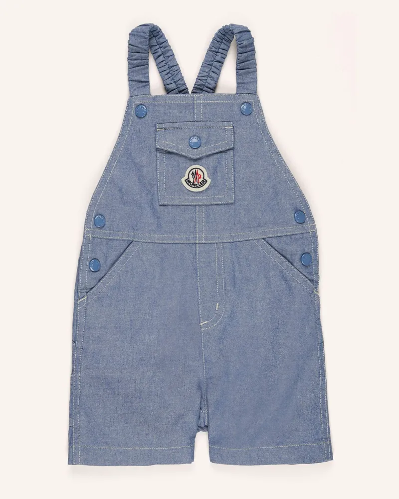 Moncler Latzhose blau Hellblau