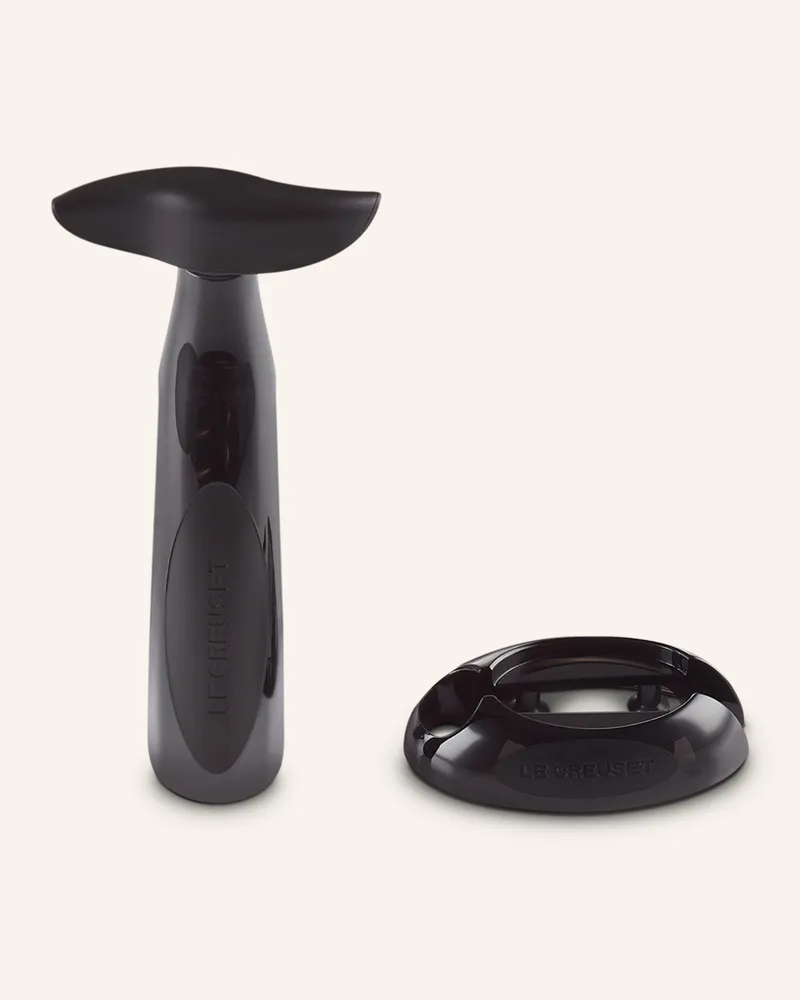Le Creuset 2-Tlg. Set: Korkenzieher Und Folienschneider Activ-Ball Gs-200 schwarz Schwarz