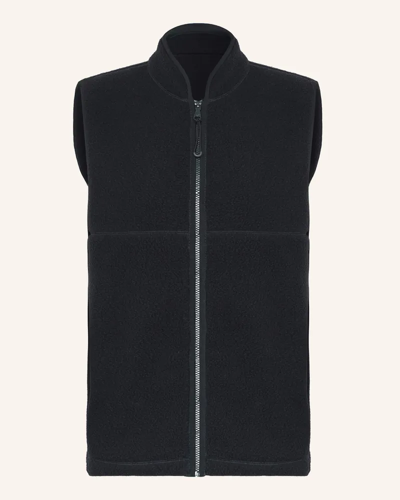 Arket Fleeceweste Dunkelblau