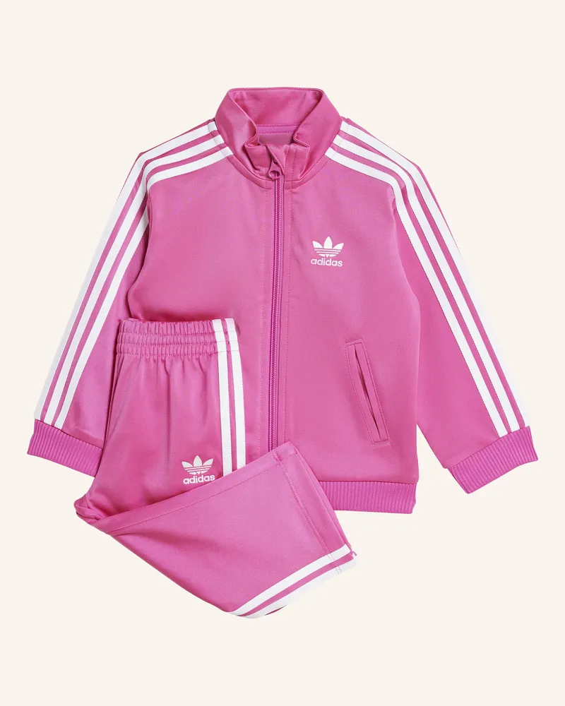 adidas ADICOLOR FIREBIRD KIDS TRAININGSANZUG Rosa