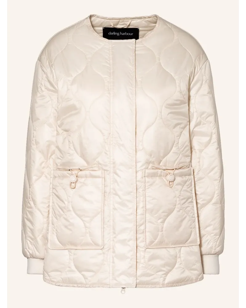 Darling Harbour Steppjacke Weiss