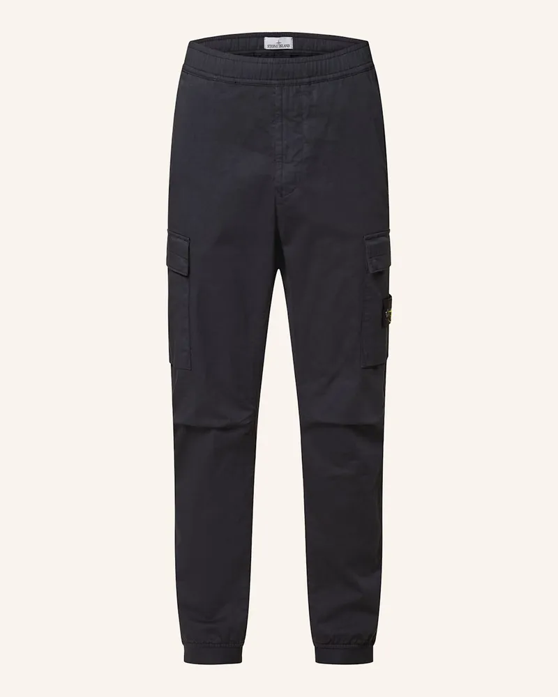 Stone Island Cargohose Extra Slim Fit Blau