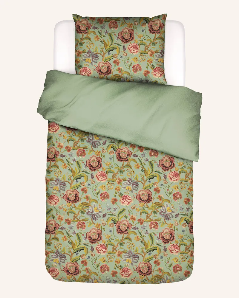 Essenza Bettwäsche Rosanella gruen Grün