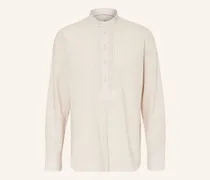 Trachtenhemd Comfort Fit Mit Stehkragen beige