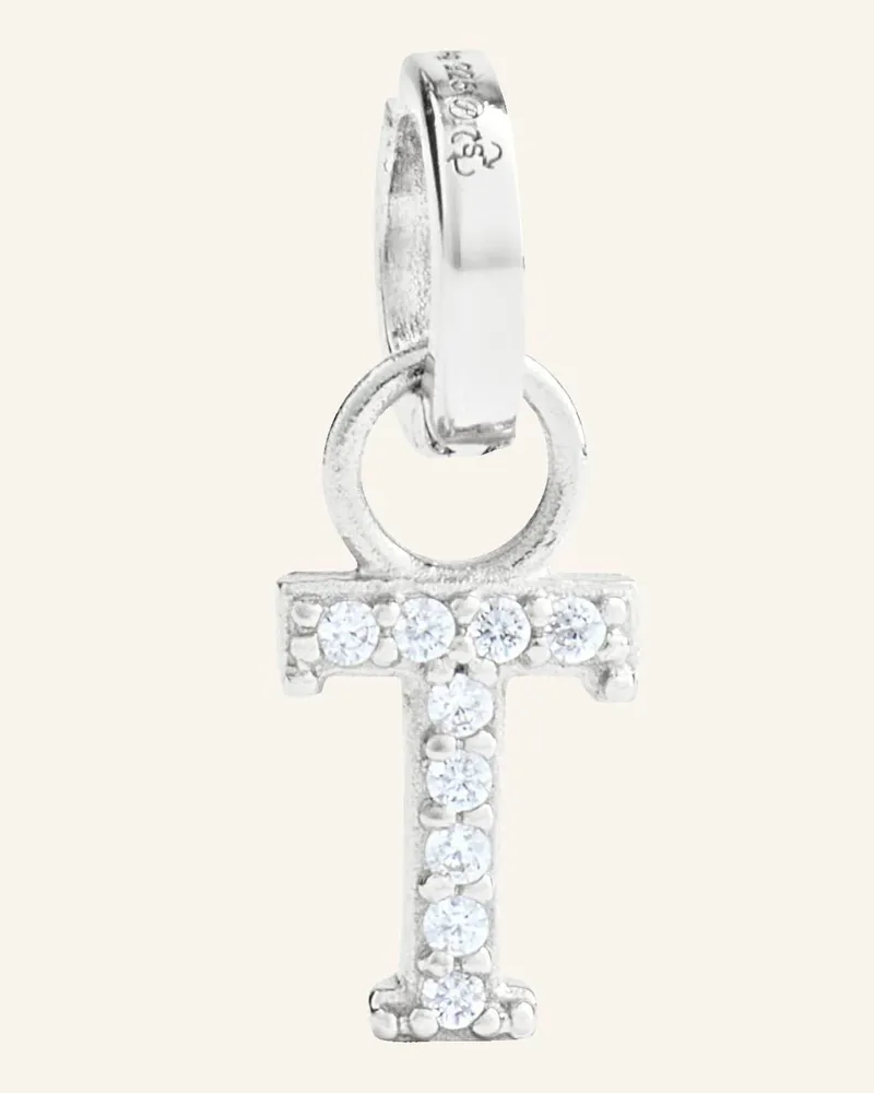 POMPIDOU Anhänger T By Glambou silber Silber