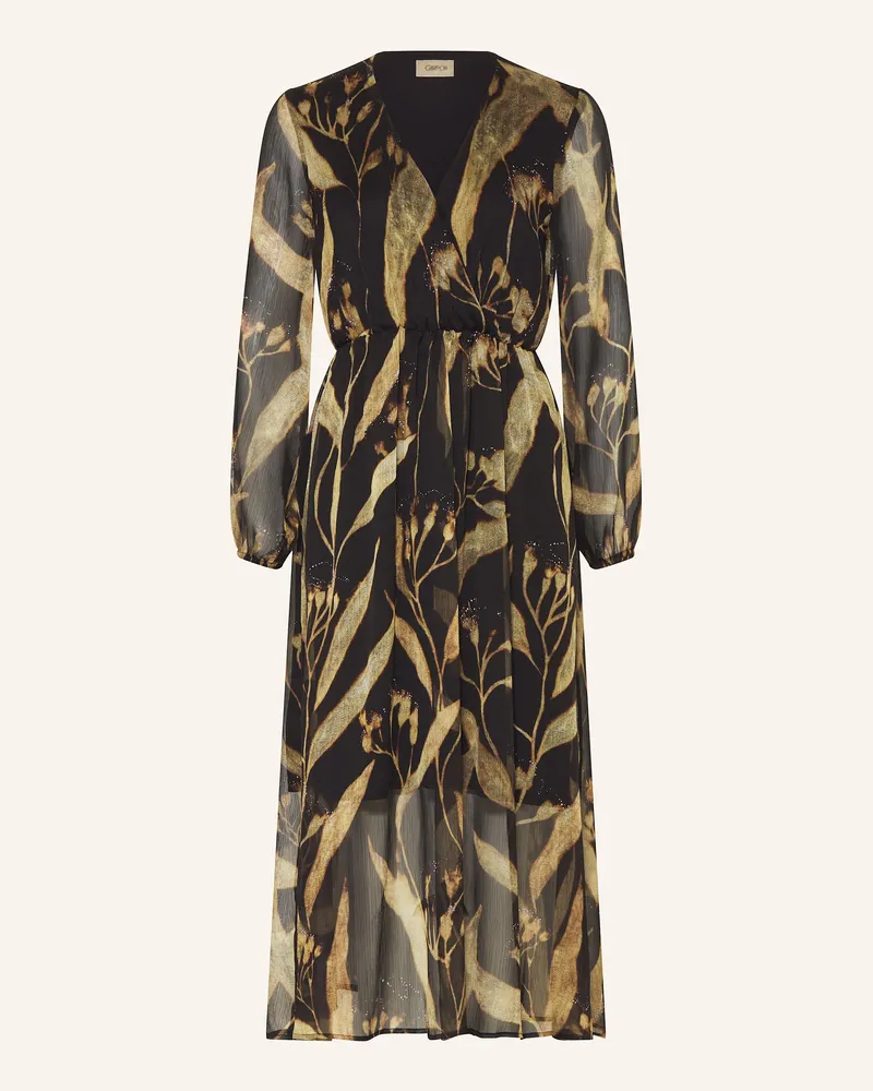 Cartoon Kleid schwarz Schwarz