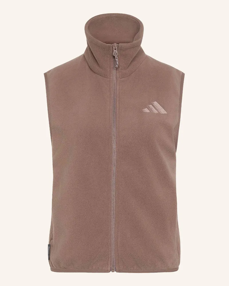 adidas Fleeceweste Terrex Multi Climawarm braun Braun