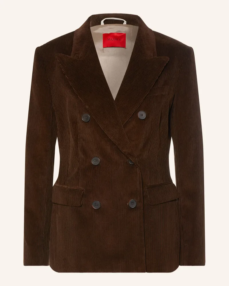 MAX&Co. Cordblazer Opunzia braun Dunkelbraun