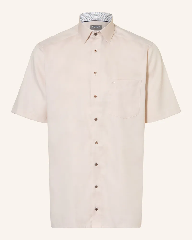 Olymp Kurzarm-Hemd Luxor Comfort Fit beige Beige
