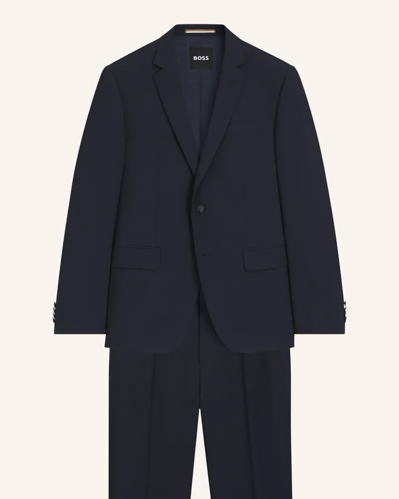 HUGO BOSS Business Anzug H-HUGE-2PCS-224 Slim Fit Hellblau