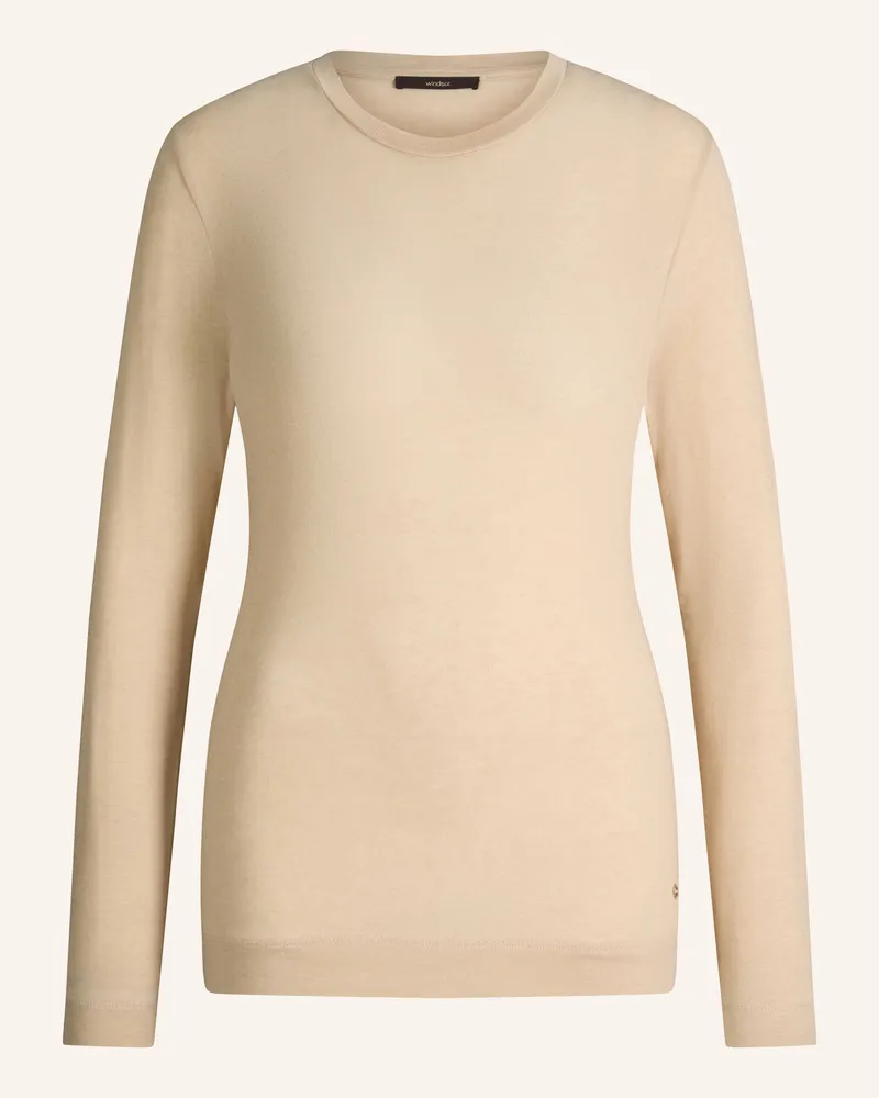 windsor. Longsleeve beige Beige