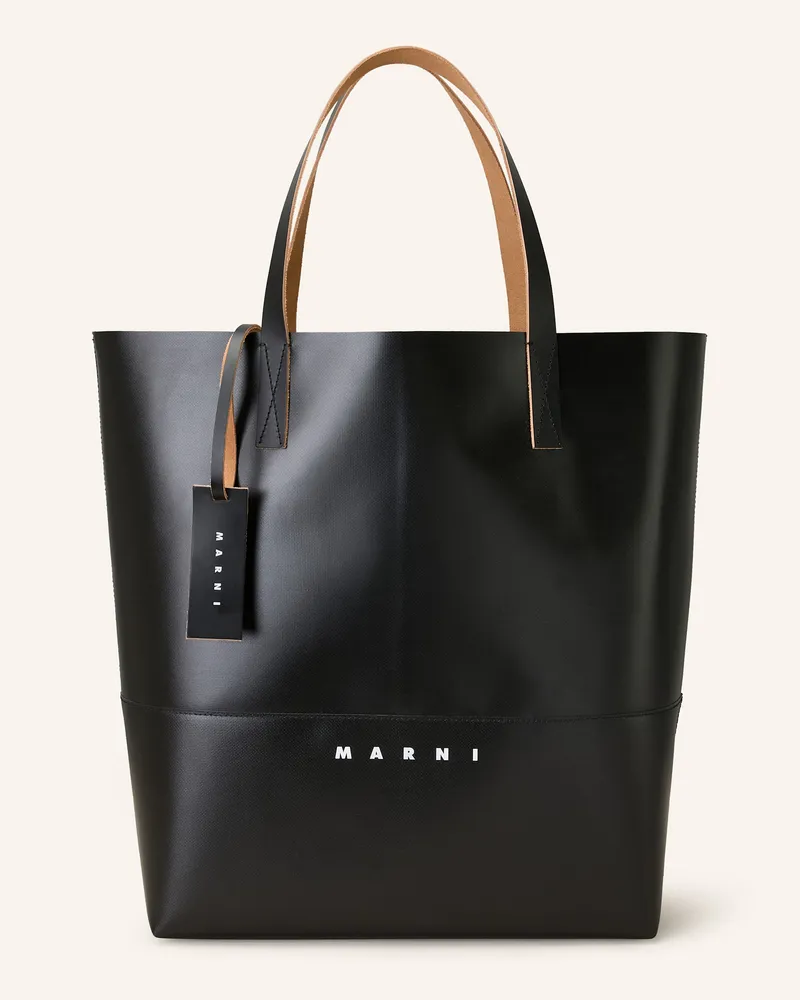Marni Shopper schwarz Schwarz